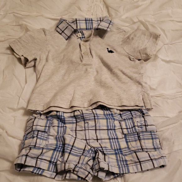 The Children's Place Short Set, 6-9M - Picture 1 of 5